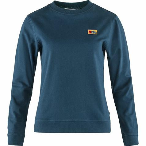 Fjallraven Women Vardag Sweater Navy PH175581 Philippines